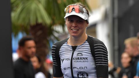 Laura Jansen nach dem Ironman Frankfurt