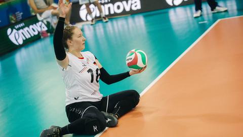 Sitzvolleyballerin Kiewik 