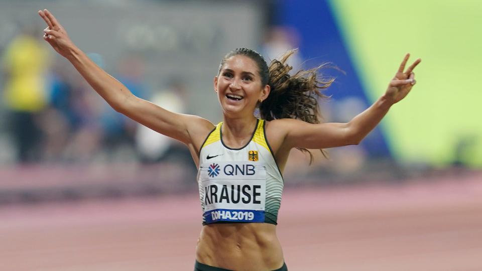 WM-Finale in Doha: Krause holt Bronze über 3000 Meter Hindernis