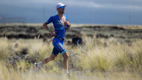 Patrick Lange beim Marathon auf Hawaii 2022