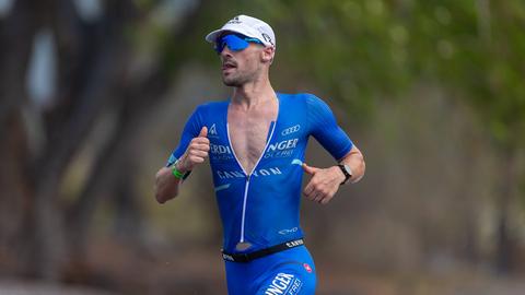 Patrick Lange beim Ironman 2022 auf Hawaii