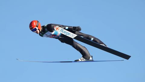 Stephan Leyhe beim Neujahrsspringen