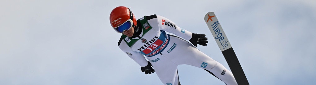 Stephan Leyhe fliegt in Garmisch.