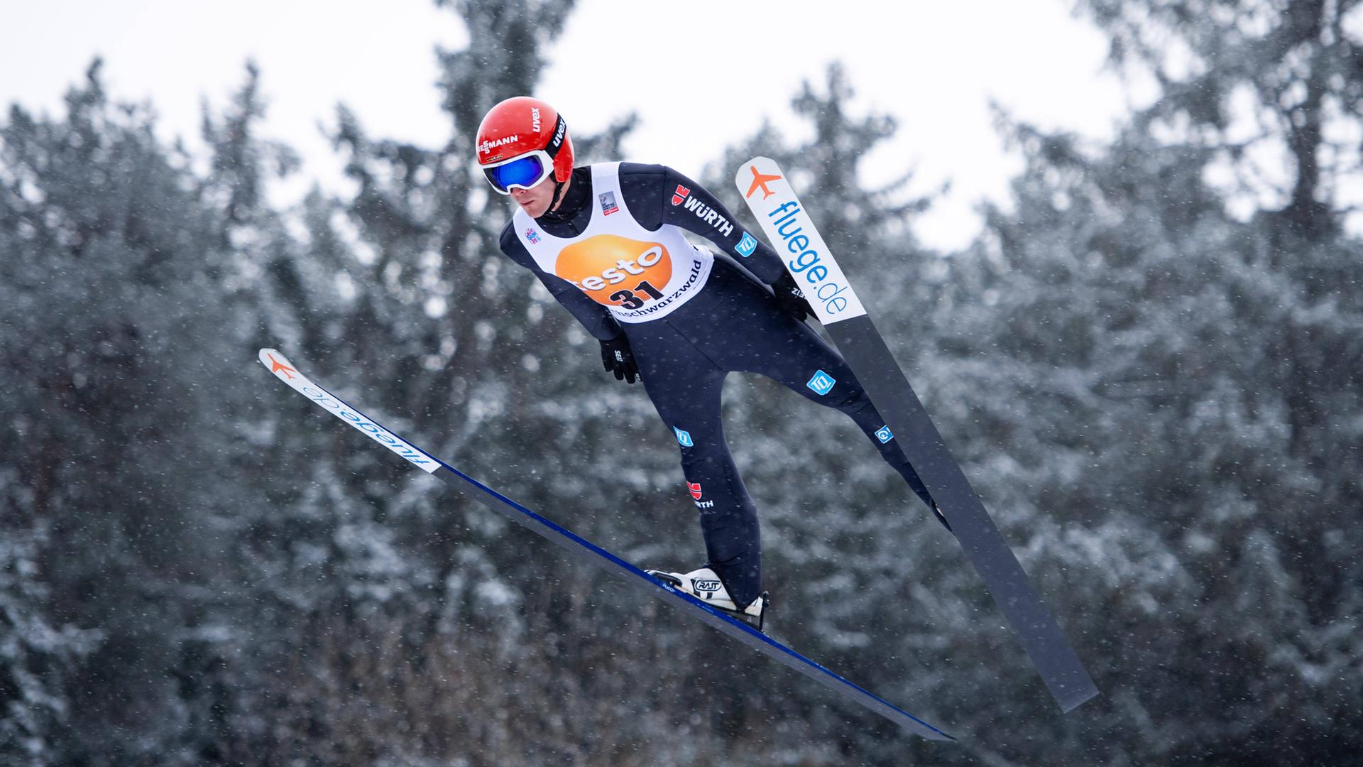 Skispringen in TitiseeNeustadt Leyhe feiert erste Top15Platzierung