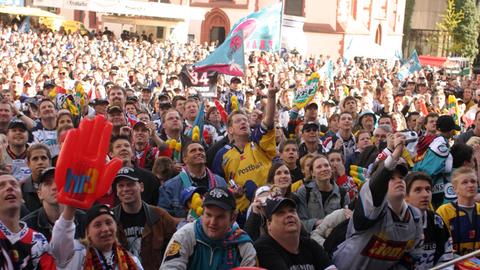 10.000 Lions-Fans feierten auf dem Frankfurter Römerberg