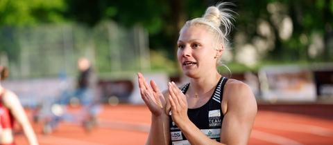Lisa Mayer vom Sprintteam Wetzlar