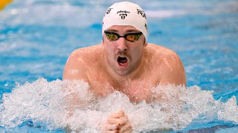 Marco Koch beim Schwimmen