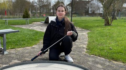 Minigolf-Weltmeisterin Felicitas Haubrock