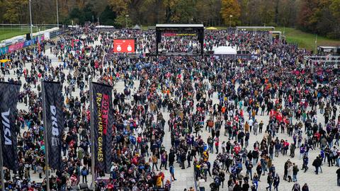 Szenen vom NFL-Event in Frankfurt