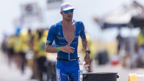 Patrick Lange beim Marathon auf Hawaii.