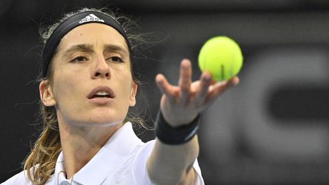 Andrea Petkovic beim Billie Jean King Cup