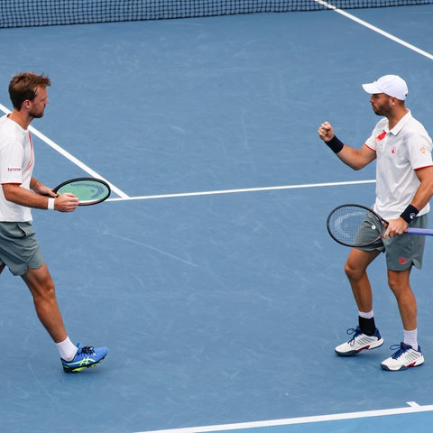 Tim Pütz und Kevin Krawietz drehen bei den Australien Open auf