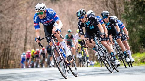 Der Sieger des RAdrennen Krogh Andersen