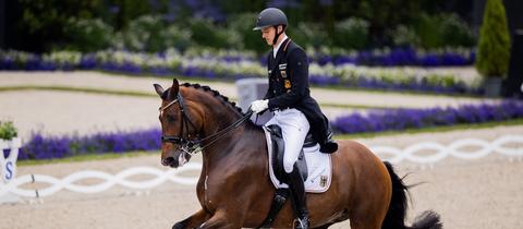 Sönke Rothenberger auf seinem Pferd Fendi