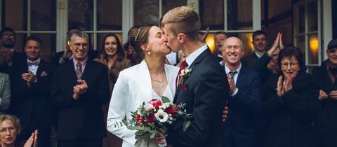Sarah Köhler und Florian Wellbrock haben geheiratet.