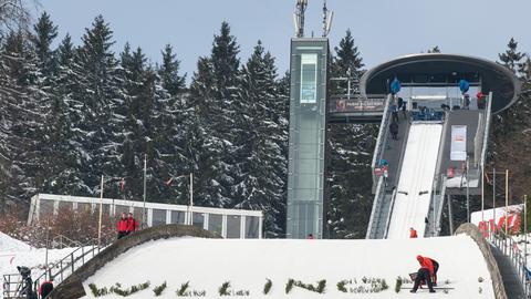 Die Mühlenkopfschanze in Willingen