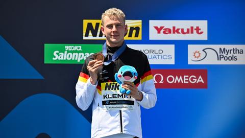 Der Frankfurter Schwimmer Oliver Klemet ist bei Olympia dabei.