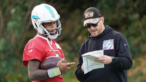 Tua Tagovailoa, Quarterback der Dolphins. 