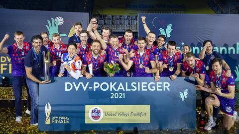 United Volleys Frankfurt Jubel