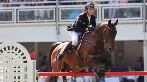 Koen Vereecke beim Großen Preis in Wiesbaden