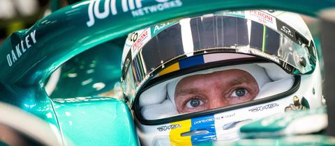 Sebastian Vettel beim Rennen in Melbourne