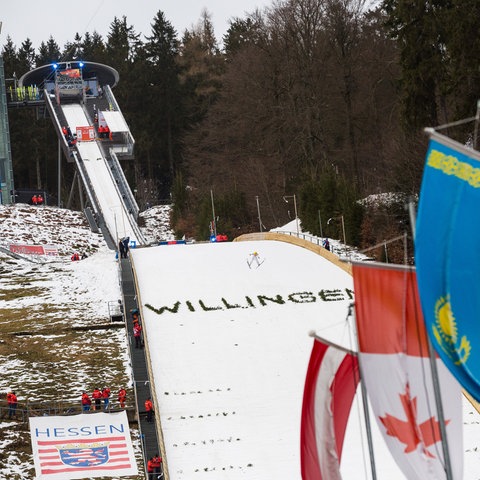 Die Mühlenkopfschanze in Willingen