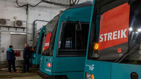 Streik in Hessen (hier Frankfurt) Sujetbild