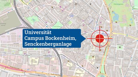 Tatort Drehort Karte Universität