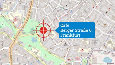 Karte vom Drehort Cafe in der Berger Strasse
