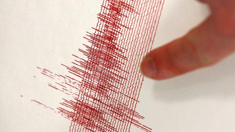 Erdbeben Tag Seismograph
