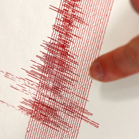 Erdbeben Tag Seismograph
