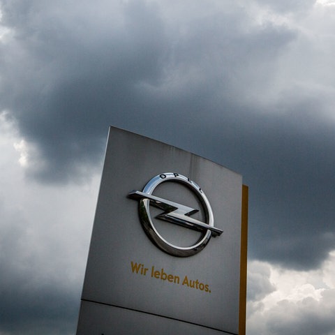 Opel Symbol in Rüsselsheim