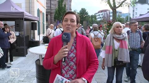 Reporterin bei der Museumsnacht