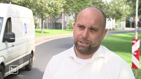 Verkehrsforscher beim Interview