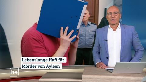Moderator vor Bild von Topthema
