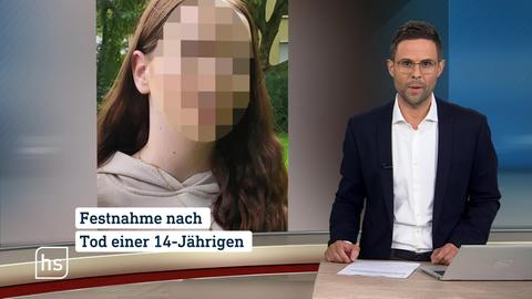 Moderator vor Bild mit Topthema