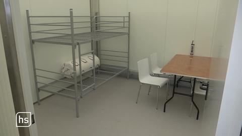 Zimmer in Erstaufnahmeeinrichtung