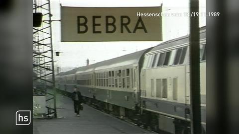 Der Bahnhof in Bebra