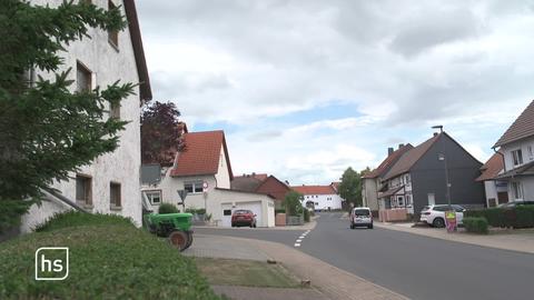 Eine Dorfstraße