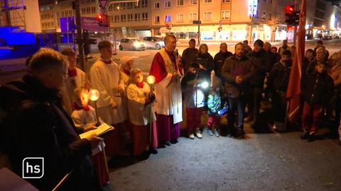 Kirchmesse vor der Elisabeth-Kirche