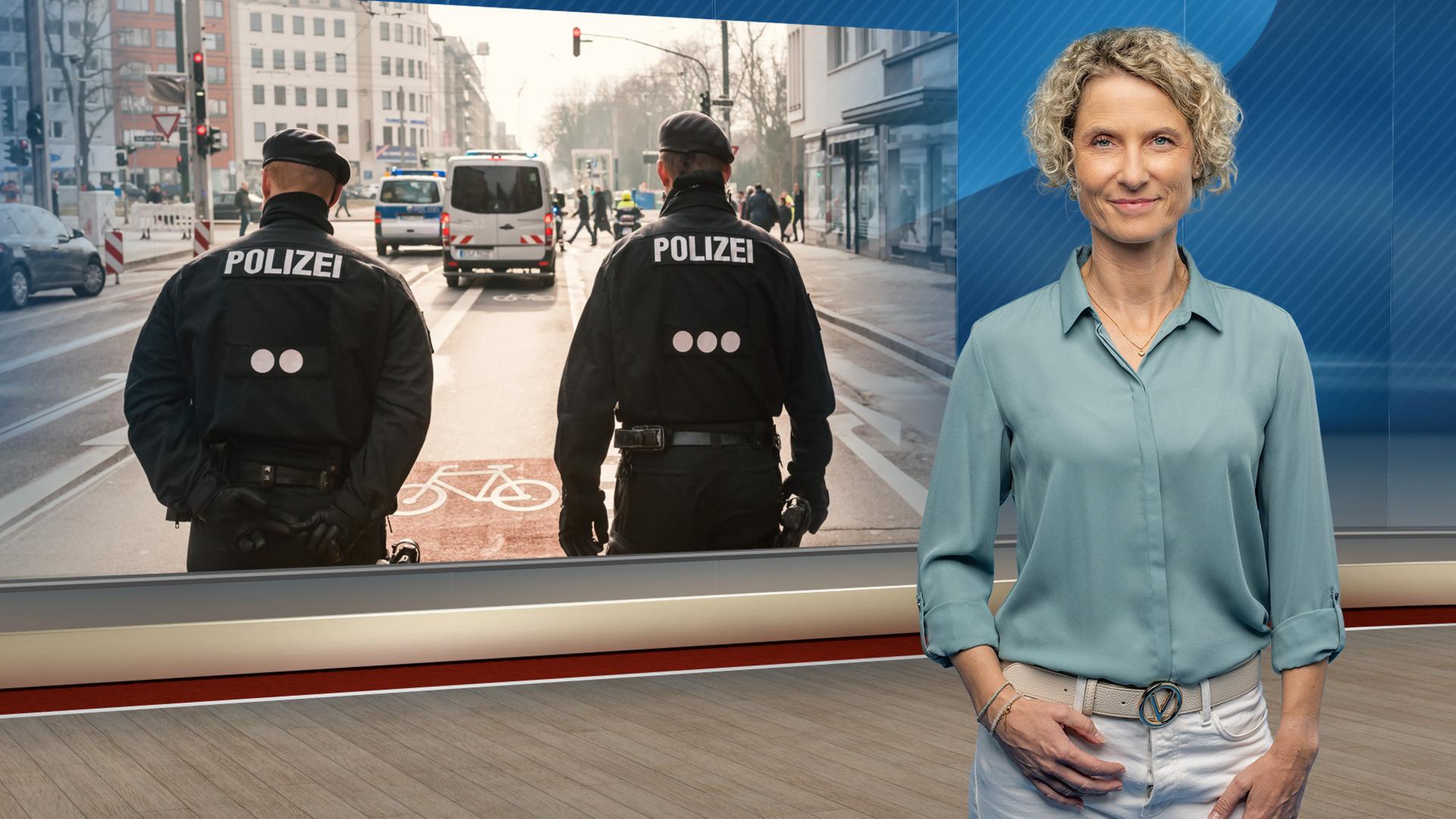 Mehr Polizei für mehr Sicherheitsgefühl? | hessenschau vom 23.04.2024 - Video | hessenschau.de | TV-Sendung
