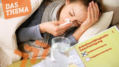 Krankenstand steigt! Wie kommt's? DAS THEMA vom 02.11.2023