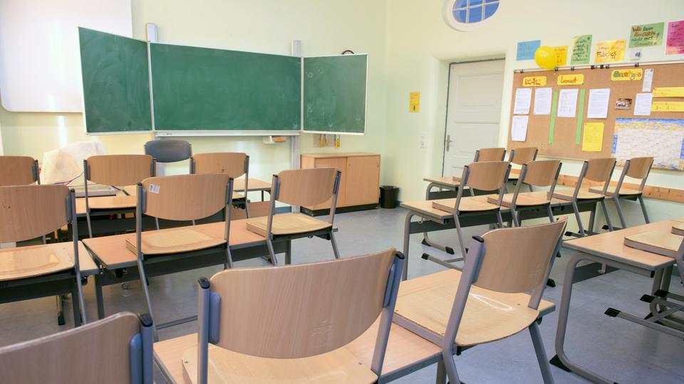 Leeres Klassenzimmer