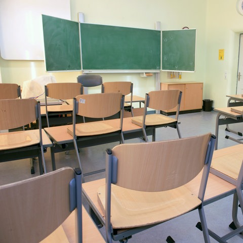 Leeres Klassenzimmer