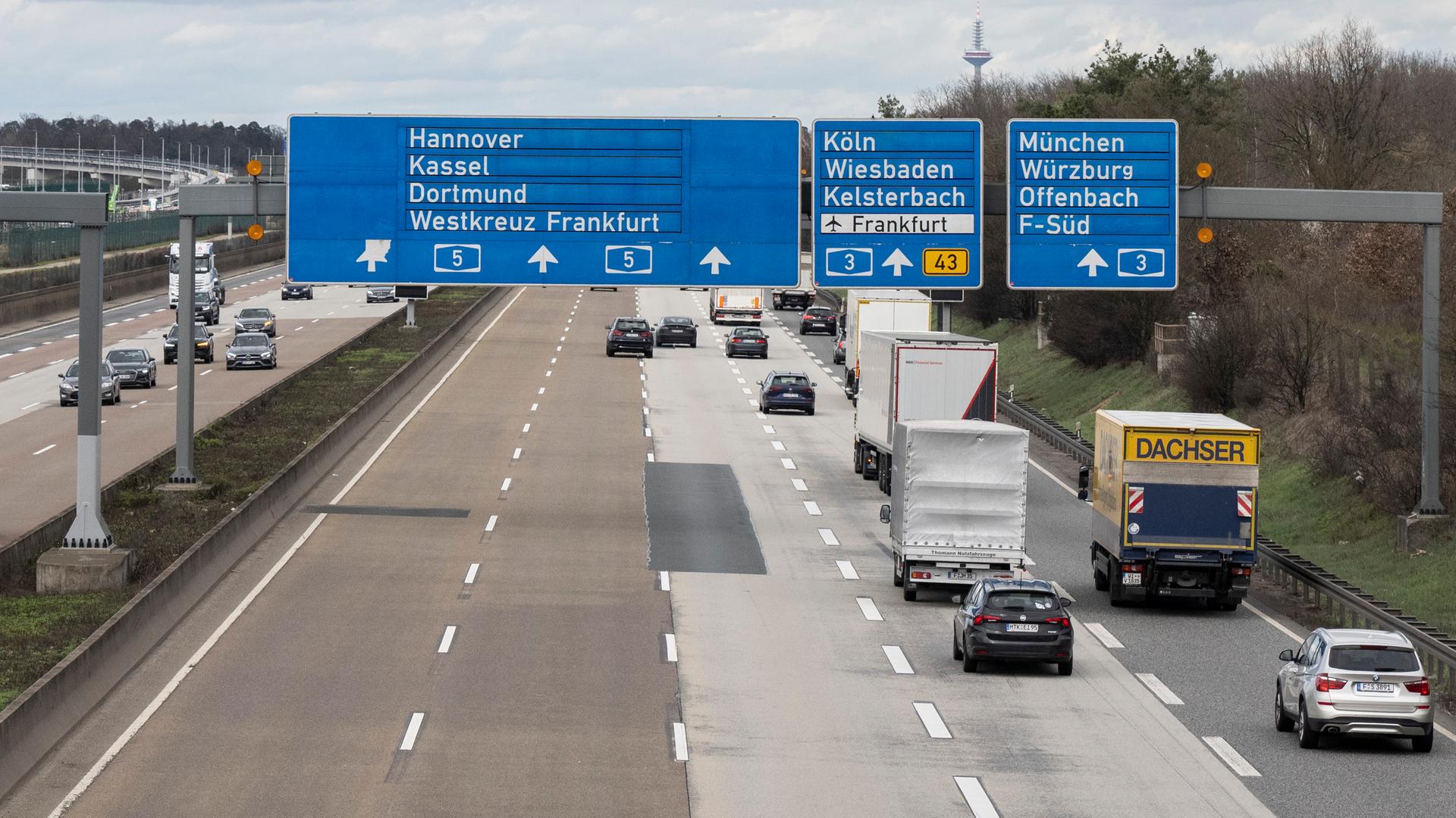 23 Turbo Autobahnprojekte in Hessen A5 in Frankfurt aber nicht zehnspurig hessenschau Wirtschaft