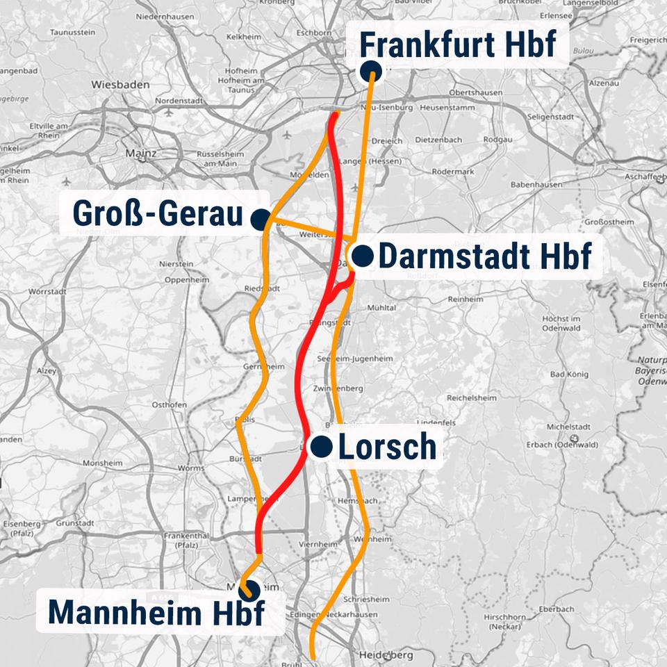 Darmstadt Nach Frankfurt Bahn