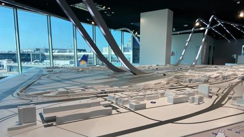 Einblicke ins neue Besucherzentrum am Frankfurter Flughafen