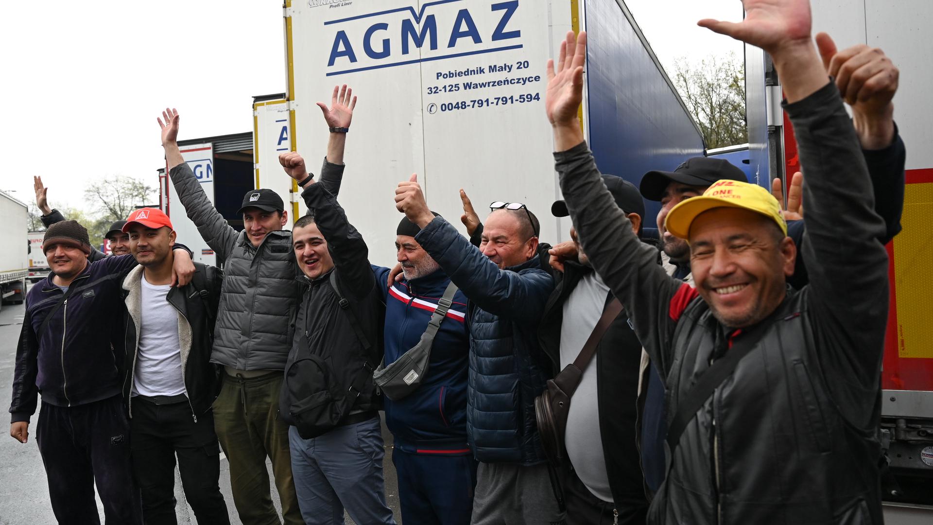Koniec strajku kierowców ciężarówek w Gräfenhausen |  hessenschau.de