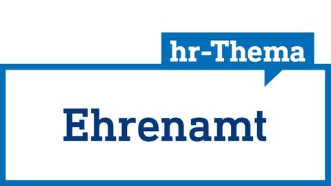 Logo mit Schriftzug "hr-Thema Ehrenamt"