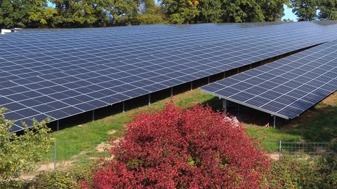 Solarpark in Bad Soden-Salmünster (Main-Kinzig)